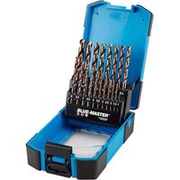 Foret HSS-Co M42 Cobalt 8% DIN 338 D.3,75 mm - Perçage Inox & Aciers Durs - Taille Meule - Boite de 10