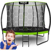 Trampoline for the garden 374 cm with inner protective net from neo sport