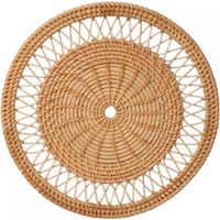 Plaque murale-Décoration murale en bois 30x30cm-Durable et facile à nettoyer-Convient pour le salon, la chambre et la cuisine-Plaqu