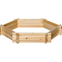 Letto per Orto Legno Struttura Incastro 100x92x16cm