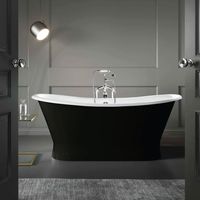 Bañera de Hierro COVENTRY Negra 170 cm