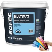 Sofec Multimat Acrylfarbe Weiß 15l - Sofec