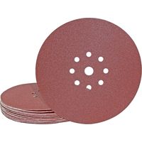 MioTools Fox Klett-Schleifscheiben, 225 mm, 9-Loch, f. Trockenbauschleifer, Normalkorund (25 Stk.) K240