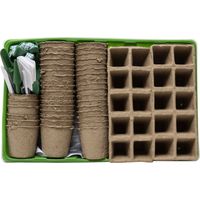 KIT DI COLTIVAZIONE COMPLETO 68PZ PER GIARDINO ORTO