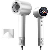 Seche Cheveux Professionnel - Moteur Haute Vitesse 110,000 tr/min, 300 Millions Ionique Négatifs, Embout Magnétique, Écran LED