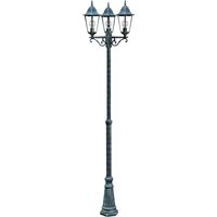 Lampe d'extérieur candélabre sur pied support d'éclairage lanterne lumière nuit