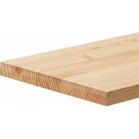 Tablero madera de Pino alistonado en crudo 20x80x3cm Bristol. Baldas, Estantes y Mesas Auxiliares