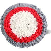 Schnüffelmatte für Hunde, Geruchstrainingsdecke, Schnüffelkissen, Futternapf mit Futterspender, Teppich zum Stressabbau, rutschfestes Puzzlespielzeug
