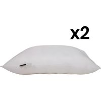 Lot de 2 oreillers mousse 700g/m² JEAN LOUIS SHERRER 60 x 60 cm - Polyester - MORPHEE