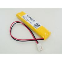 4.8V 0.9Ah NiMh 142-299 batteria per Baes Lumatec LL 4809-C01