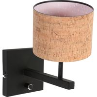 Steinhauer - applique murale - Stang - naturel noir - métal
