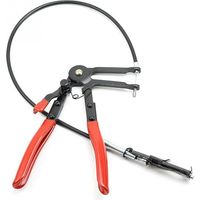 Schlauchklemmenzange aus Chrom-Vanadium-Stahl, 620 mm lange Reichweite, flexibler Draht, korrosionsbeständig, flexibles Kabel, rostfrei, verschleißfeste Zange für Rohrleitungsschläuche, Autoreparatur
