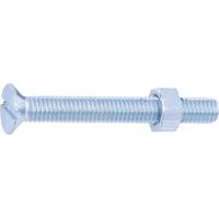 Boulon Tf Fendue Az 5x40 Fixation Discrète Acier Zingué - Fixpro