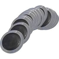 Lot de 150 patchs de réparation de pneus ronds de 42 mm en caoutchouc naturel pour moto et voiture