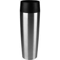 Emsa, 515614, Thermos, 500 ml, apertura Quick Press, Acciaio Inox (Edelstahl), 0,36 l