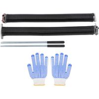 Kit di molle di torsione per porta del garage sinistra e destra per la sostituzione 18x2inx25in