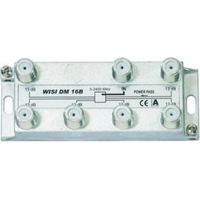 Wisi DM 16 B repartidor satélite aluminio plateado