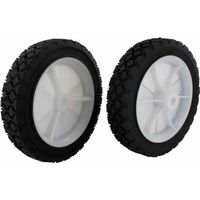 Roue en plastique à moyeu déporté – diamètre extérieur 152 mm – Charge maximale 150 kg – Pour chantiers humides et terrains accidentés – F1 Distribution