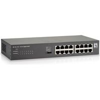 LevelOne GEU-1621 commutateur réseau Gigabit Ethernet (10/100/1000) Gris