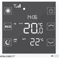 blossom-ic Hera Direct+ Termostato ambiente UP (Bianco), 230V per Hera+ Primus/Extensia PRO per riscaldamento a pavimento, riscaldamento, HDPW-4010