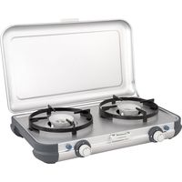 Camping Küche 2 CV 2 x 2000W geeignet für 2 x 24cm Pfannen