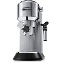 Delonghi – Machine à café à capsule inox 1.1 L – Pression 15 bars – Buse vapeur manuelle – Arrêt automatique – Système anti-gouttes