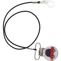Cordon de suspension pour appareil auditif avec clip et protection - Adorable cordon-40X3X1.8CM