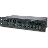 Convertidor de medios Planet de 15 ranuras y 19", MC-1500R