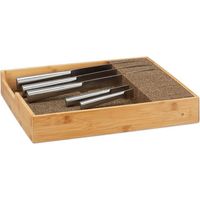 Bamboo knife holder