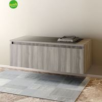 Consolle Cassettone Sospeso Mobo 100x46x30 cm Olmo