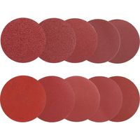 100 PCS Disque De Ponçage, 75mm, Papier Sablé, 40-2000 Grain, Pour Bois Métal