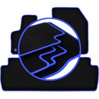 Tapis de voiture CARLUX-BLUE pour : Peugeot 5008 II crossover (2017-)