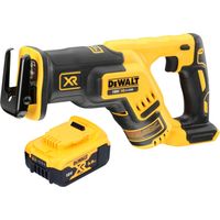 Sierra sable a batería DeWalt DCS 367 N 18 V sin escobillas + 1 batería de 5,0 Ah - sin cargador