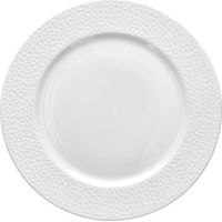 Assiette à dessert en porcelaine blanche GOLF diamètre 19 cm