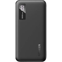 Powerbank 10000mAh Ugreen PB311, USB + USB-C, 20W PD (schwarz)