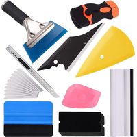 Kit Covering Outils de Film de fenêtre de Voiture Vinyle, Verre de véhicule Film de Protection Film d'emballage pour vitre de Voiture Matière d'installation de Vinyle