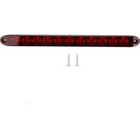 Feu LED 12V 11 LED frein/clignotant arrière lentille rouge pour camions remorques poids lourds