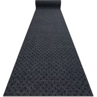 Türmatte rutschfest VECTRA 900 Draußen, Innen anthrazit 100 cm black 100x350 cm