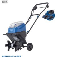 Motobineuse sans fil 40V Brushless 300mm 16 lames Scheppach bc-mt300-x