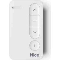 Nice MINIDOMI1 - Mini-transmisor bidireccional portatile, monocanal, blanco