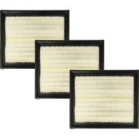vhbw Set de 3x filtres d'aspirateur compatible avec Protool Festool VCP 480 E-M AC aspirateur - Filtre principal