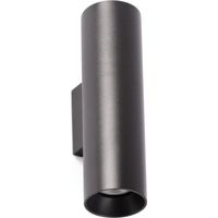 CALI Applique murale noire double