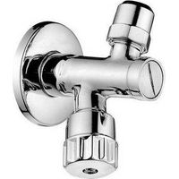 ROBINET DE LAVABO À VIS AVEC FILTRE ET ÉCROU Dimensions : 1/2 x 3/8 chrome