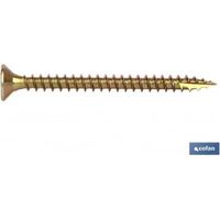 Pack mit 200 DIN 7505A Torx T-25 M-5x120 Schrauben für Spanplatte
