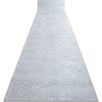 Alfombra de pasillo con refuerzo de goma LOTUS SMOOTH 52421 Melange gris lavable 100cm grey 100x720 cm