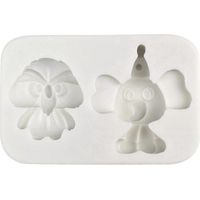 Moule en silicone éléphant et hibou pour gâteaux et fondants au chocolat