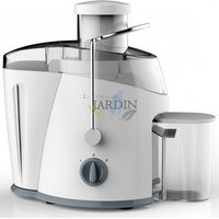 Centrifugeuse Extracteur de Jus 400W, Centrifugeuse Fruits et Legumes à 2 Vitesses, Pieds Antidérapants, blanc