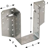 SIMPSON Balkenschuh BSS 120x230 feuerverzinkt aussenliegend mit Bewertung