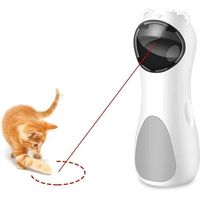 Jouet laser automatique pour chat, jouet laser interactif pour chat, jouet de dressage à ressort, positionnement en hauteur