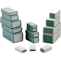 COFFRET EN PLASTIQUE MOULE - GRIS FONCE 150 x 80 x 30mm